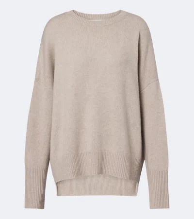 Lisa Yang Beige Mila Premium Cashmere Sweater In Nude