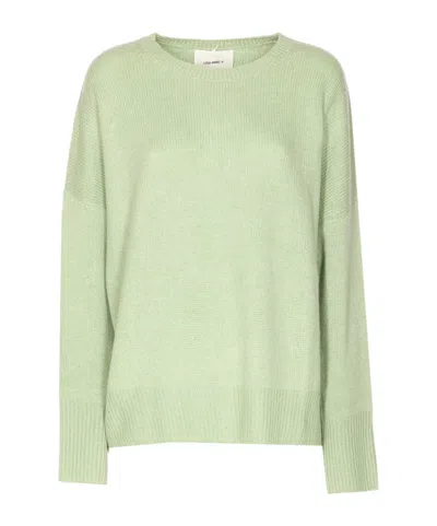 Lisa Yang Mila Crewneck Knitwear In Green