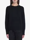 Lisa Yang Mila Crewneck Sweater In Black