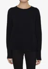 Lisa Yang Mila Crewneck Sweater In Black