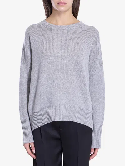 Lisa Yang Mila Crewneck Sweater In Purple