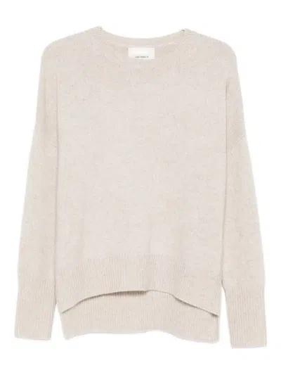 Lisa Yang Mila Ribbed Sweater In Neutral