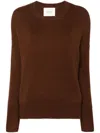 Lisa Yang Mila Cashmere Jumper In Brown