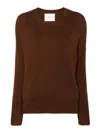Lisa Yang Mila Cashmere Jumper In Brown