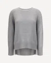 Lisa Yang Long-sleeve Sweater In Gray