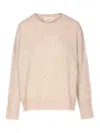 Lisa Yang Crew-neck Cashmere Sweater In Neutral