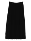 Lisa Yang Mindi Midi Skirt In Black