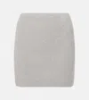 Lisa Yang Mindy Cashmere Miniskirt In Grey