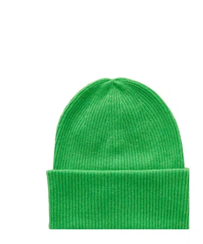 Lisa Yang Minimalist Knit Hat In Green