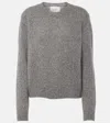Lisa Yang Mira Cashmere And Silk Sweater In Soft Mable