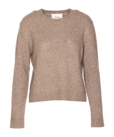 Lisa Yang Mira Crewneck Knitwear In Brown