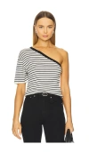 Lisa Yang Mirana Stripes Top In Black