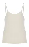 Lisa Yang Moira Brushed Cashmere Tank Top In Ivory