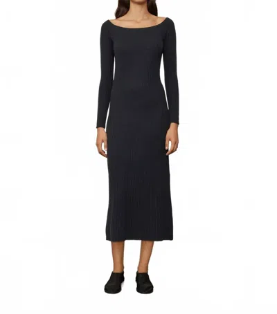 Lisa Yang Nari Midi Dress In Black