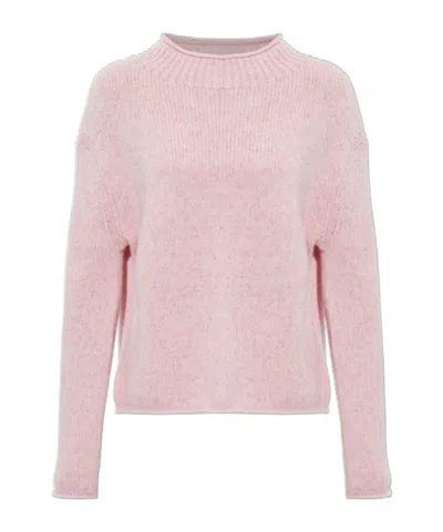 Lisa Yang Nariel Ribbed Knitted Sweater In Pink