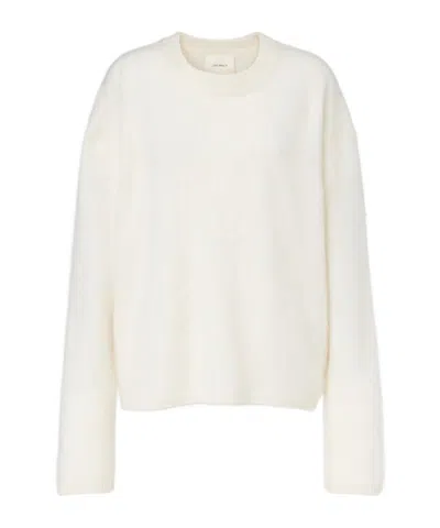 Lisa Yang Natalia Brushed Cashmere Sweater In Brown