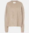 Lisa Yang Natalia Cashmere Sweater In Beige
