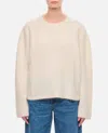 Lisa Yang Natalia Cashmere Sweater In Beige