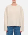 Lisa Yang Natalia Cashmere Sweater In Beige