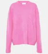 Lisa Yang Natalia Oversized Cashmere Sweater In Pink