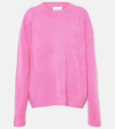 Lisa Yang Natalia Oversized Cashmere Sweater In Pink
