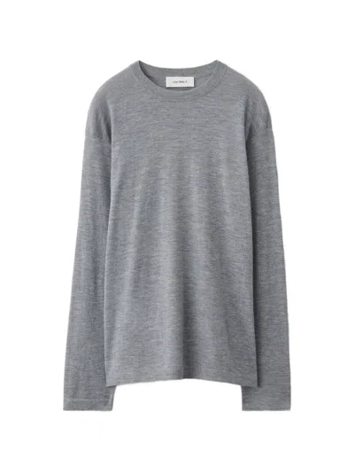 Lisa Yang Nathaniel Crew-neck Sweater In Gray