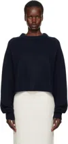 Lisa Yang Navy Karine Sweater In Na Navy