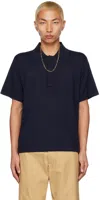 Lisa Yang Navy 'the Charles' Polo In Navy