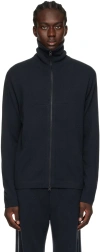Lisa Yang Navy 'the Jakob' Sweater In In Ink