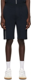 Lisa Yang Navy 'the Ollie' Shorts In Ir Ink/cream