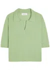 Lisa Yang Neela Cashmere Top In Green