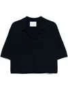 Lisa Yang Knitted T-shirt In Blue