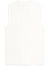 Lisa Yang V-neck Knitted Top - Women's - Cashmere In Weiss