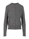 Lisa Yang Nellia Cardigan Knitwear Grey In Multi