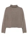 Lisa Yang Nelsie Cashmere Sweater In Brown