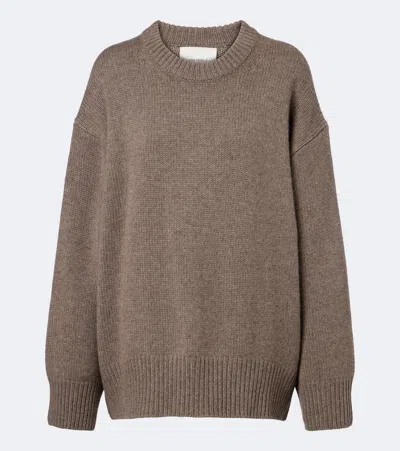 Lisa Yang Noor Cashmere Sweater In Brown