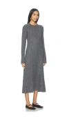 Lisa Yang Nyla Dress In Gray