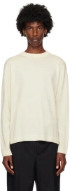 Lisa Yang Off-white Mason Sweater In Cr Cream