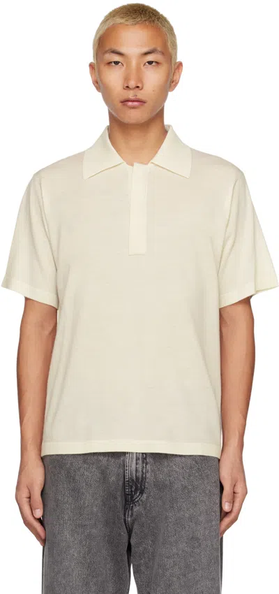 Lisa Yang Off-white 'the Charles' Polo In Ivory