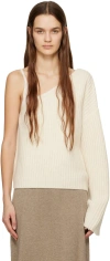 Lisa Yang The Margit Sweater In Cr Cream