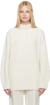 Lisa Yang Off-white Therese Turtleneck In Cr Cream