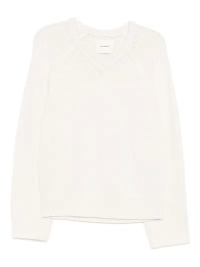 Lisa Yang Oia Sweater In Neutral