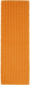 Lisa Yang Orange Lima Scarf In Ap Apricot