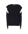 Lisa Yang Othelia Cut-out Sweater In Black