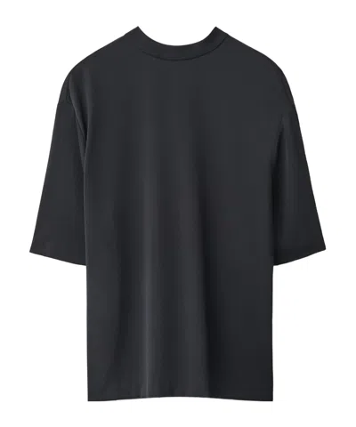 Lisa Yang Oversized Round Neck T-shirt In Black