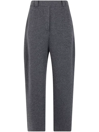 Lisa Yang Pants Cashmere "wrenda" In Gray
