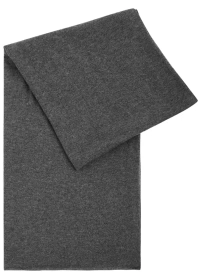 Lisa Yang Paris Cashmere Scarf In Dark Grey