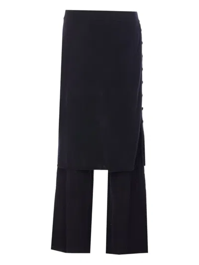 LISA YANG PAYTON DOUBLE-LAYERED TROUSERS