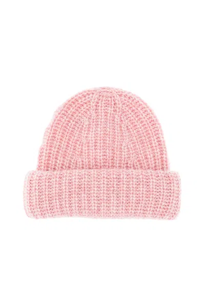 Lisa Yang Pink Cashmere Eivor Beanie