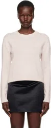 Lisa Yang The Ida Cashmere Crewneck Sweater In Sp Soft Pink